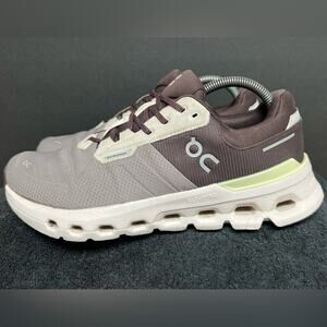 On Cloudnova Women’s Running Shoes - Taupe/Burgundy